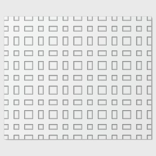 Grote vormen cadeaupapier (Vlak)