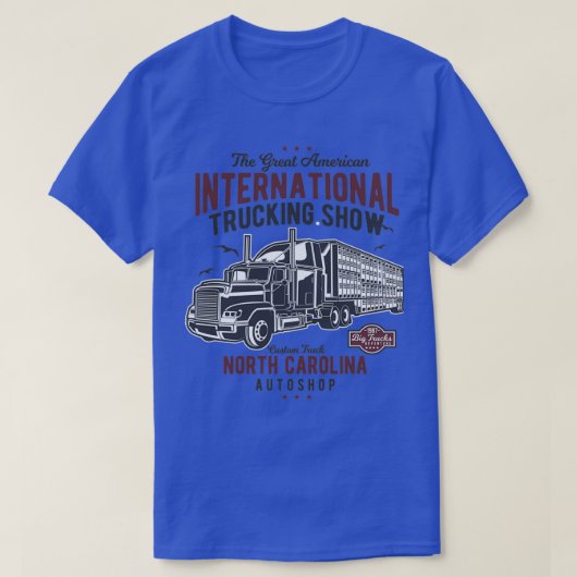 Grote vrachtwagen t-shirt (Design voorkant)