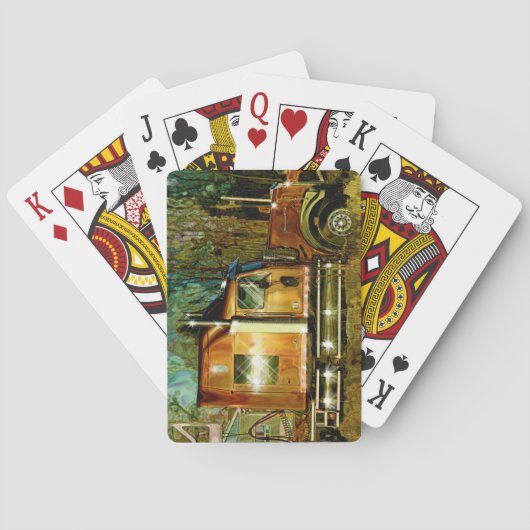 Grote Vrachtwagen Truck-Driver's Card Deck Pokerkaarten (Achterkant)