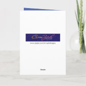 Grote vragen van het leven van de grappige oude ch kaart (Achterkant)