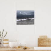 Grote vrede hebben zij die liefhebben poster (Keuken)