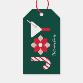 Grote Vreugde Grove Groene Cadeaubijsluiter Cadeaulabel