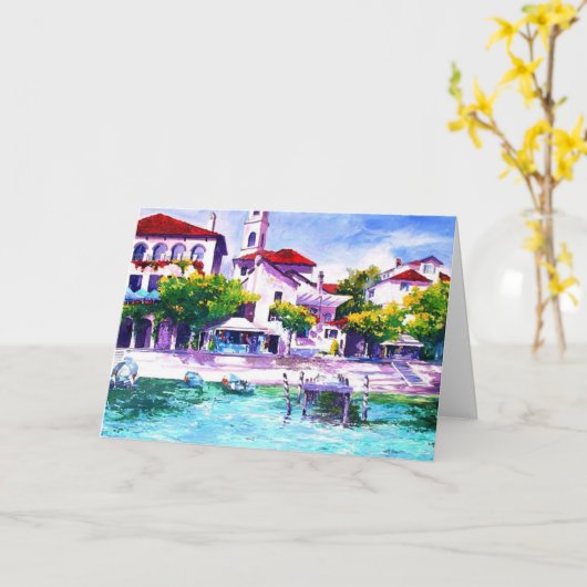 Grote Vrienden Kaart (Gele Bloem)