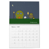 Grote vriendenkalender kalender (Feb 2027)