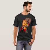 GROTE VURENDE BALEN T-SHIRT (Voorkant volledig)