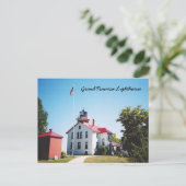 Grote vuurtoren briefkaart (Staand voorkant)