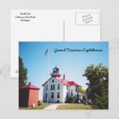 Grote vuurtoren briefkaart (Voorkant / Achterkant)