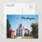 Grote vuurtoren briefkaart (Voorkant / Achterkant)