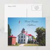 Grote vuurtoren briefkaart (Voorkant / Achterkant)