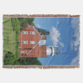 Grote vuurtoren gooien deken (Voorkant)