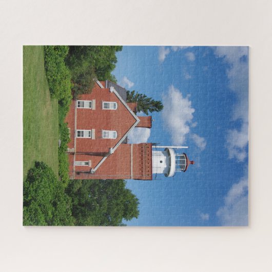 Grote vuurtoren legpuzzel (Horizontaal)