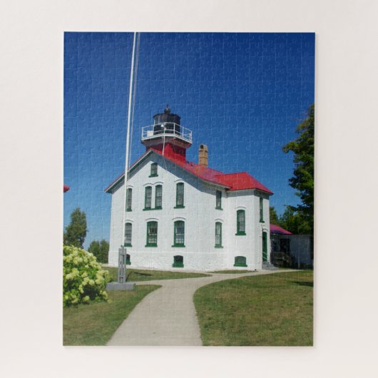 Grote vuurtoren legpuzzel (Verticaal)