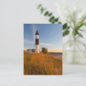 Grote vuurtoren op het Michiganmeer 3 Briefkaart (Staand voorkant)