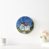Grote vuurtoren ronde klok (Huis)
