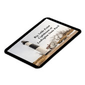 Grote vuurtoren van Sable Point in Ludington Magneet (Linkerzijde)