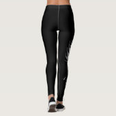 Grote waterdraak leggings (Achterkant)