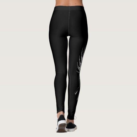Grote waterdraak leggings (Achterkant)