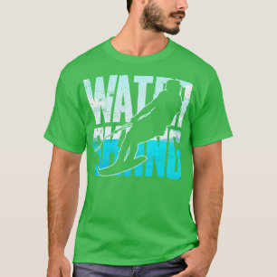 Grote waterkieming Gift Water Skiing Water Skier T-shirt