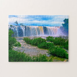 Grote waterval legpuzzel