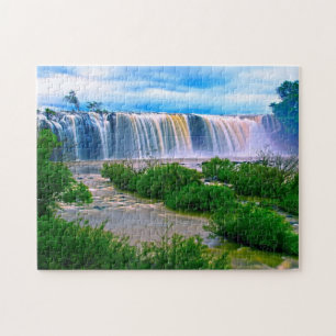 Grote waterval legpuzzel