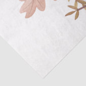 Grote Waterverf Herfst Wildflowers Pompoenen & Kra Tissuepapier (Detail)