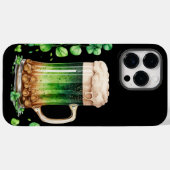 GROTE WATERVERF IRISH GREEN BEER Case-Mate iPhone CASE (Achterkant (horizontaal))