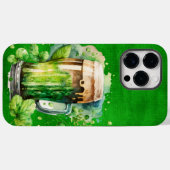 GROTE WATERVERF IRISH GREEN BEER Case-Mate iPhone CASE (Achterkant (horizontaal))