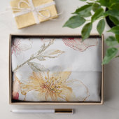 Grote Waterverf Wildflowers Boeket Decoupage Tissuepapier (Geschenk)