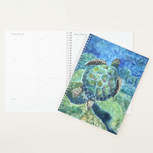 Grote Waterverf Zee Schroef #2 Planner (Display)