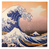 GROTE WAVE VAN KANAGAWA TEGELTJE (Voorkant)
