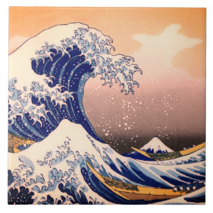 GROTE WAVE VAN KANAGAWA TEGELTJE