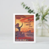 Grote week van de luchtvaart - Poster voor vrouwen Briefkaart (Staand voorkant)