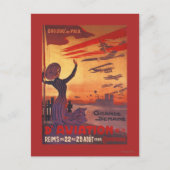 Grote week van de luchtvaart - Poster voor vrouwen Briefkaart (Voorkant)