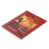 Grote week van de luchtvaart - Poster voor vrouwen Notitieboek (Linkerzijde)