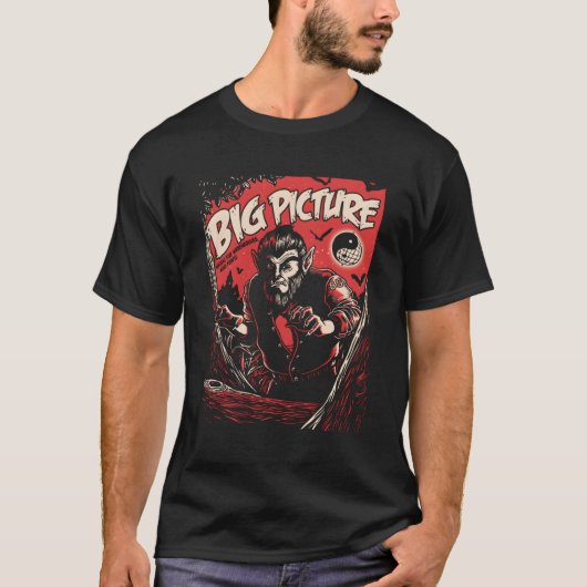Grote weerwolf t-shirt (Voorkant)
