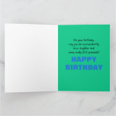 Grote Wenskaarten op elke leeftijd Kaart (Binnen)