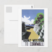 Grote Westerne Kornwand en Briefkaart (Voorkant / Achterkant)