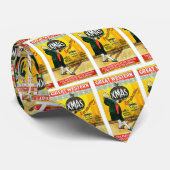 Grote Westerne reiskunst voor treinreizigers Stropdas (Opgerold)