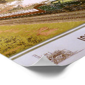 Grote Westerne spoorweg, 100 jaar vooruitgang Poster (Hoek)