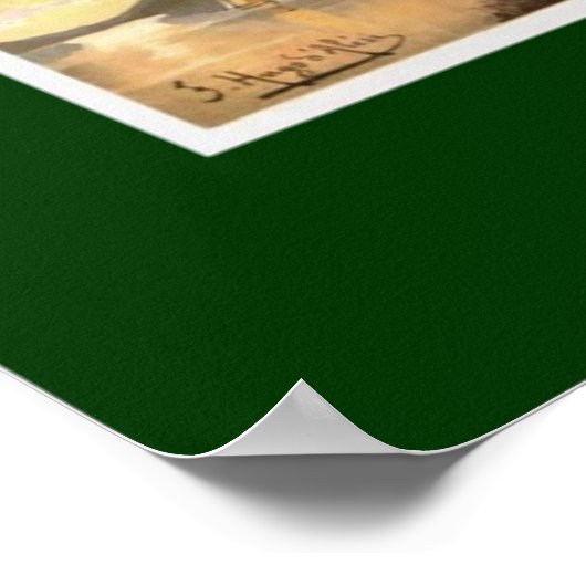 Grote Westerne spoorweg Midland ~ Ierland Poster (Hoek)