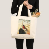 Grote Westerne spoorweg - naar Ierland Grote Tote Bag (Voorkant (product))