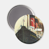 Grote Westerne spoorweg - naar Ierland Magneet (Voorkant / Achterkant)