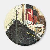 Grote Westerne spoorweg - naar Ierland Magneet (Voorkant)