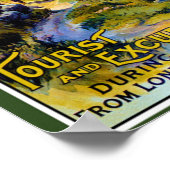 Grote Westerne spoorweg naar Wales Poster (Hoek)