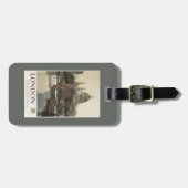 Grote Westerne spoorweg St. Paul's reisposter Bagagelabel (Voorkant horizontaal)