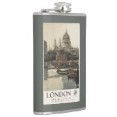 Grote Westerne spoorweg St. Paul's reisposter Heupfles (Rechts)