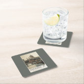 Grote Westerne spoorweg St. Paul's reisposter Kartonnen Onderzetters (Insitu)