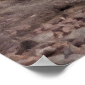 Grote Westerne trail-stagecoach Poster (Hoek)