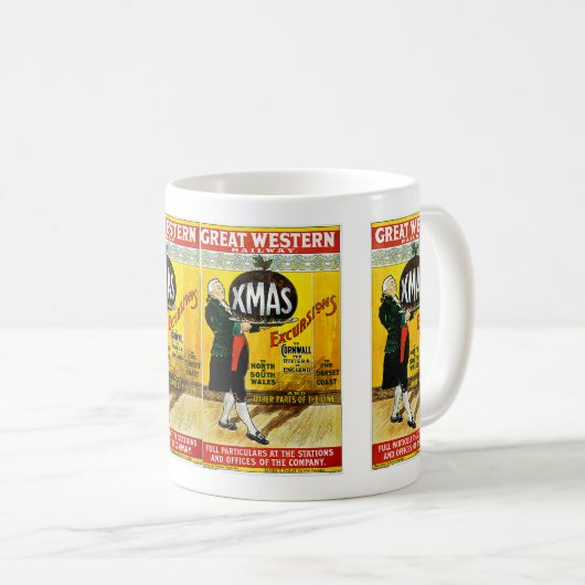 Grote Westerne treinpaden Koffiemok (Voorkant rechts)