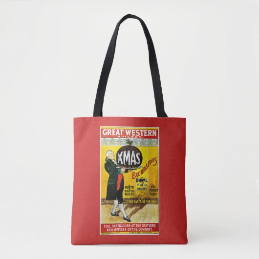 Grote Westerne treinpaden Tote Bag (Voorkant)